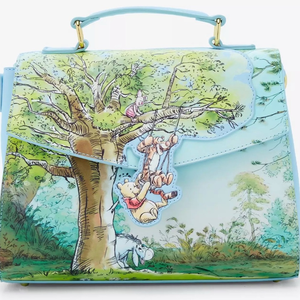 NWOT Loungefly Winnie The Pooh Satchel Crossbody